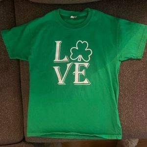 Kids Green St. Patrick’s Day Shirt Medium